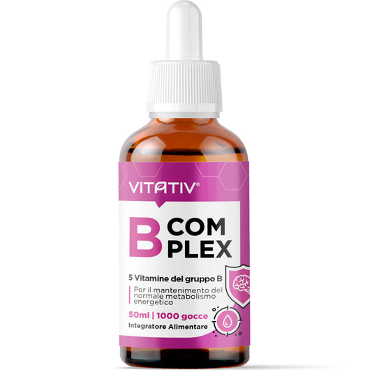 B Complex | 50ml Integratore Vitamine del Gruppo B