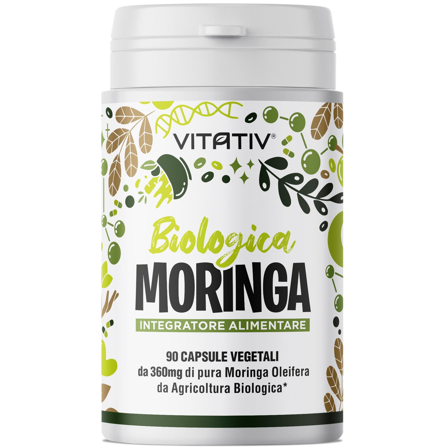 Moringa Oleifera | 90 Capsule da 360mg