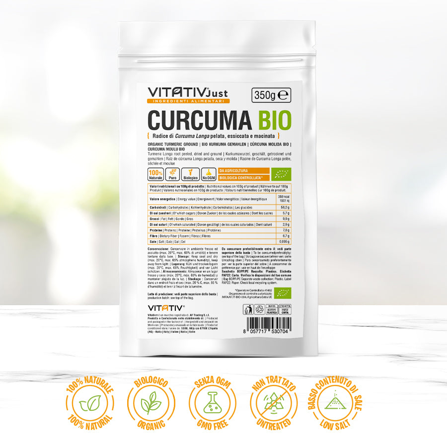 Curcuma BIO in Polvere | 350g