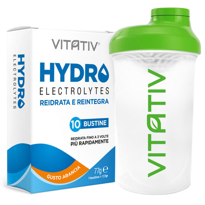 HYDRO Electrolytes + Borraccia Vitativ 500ml