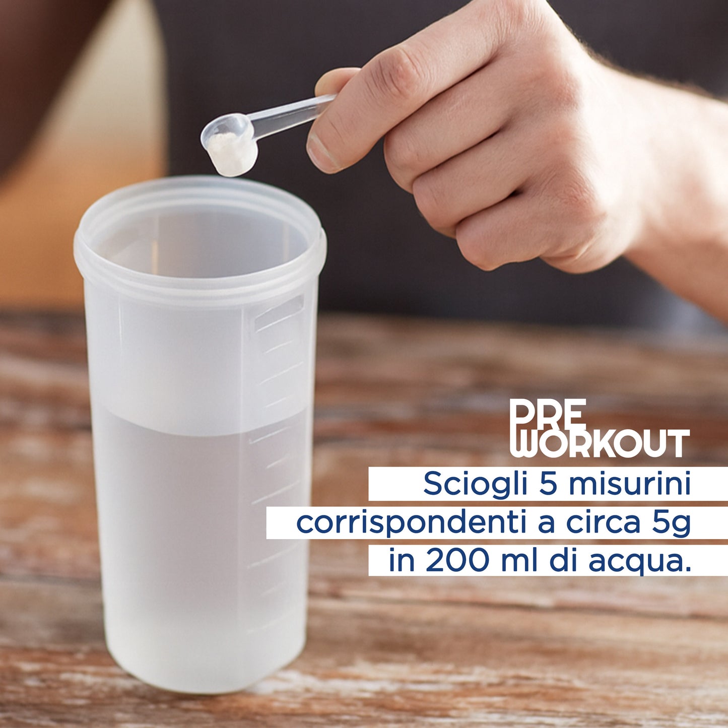 Pre Workout 200g - 40 Dosi