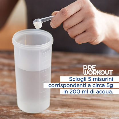 Pre Workout 200g - 40 Dosi