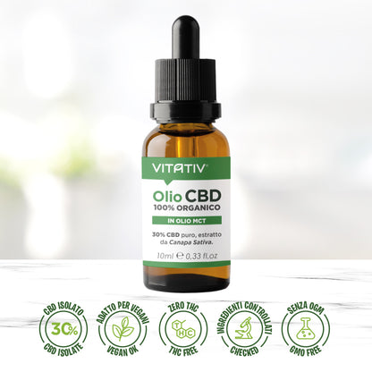 CBD 30% in Olio MCT | 10ml
