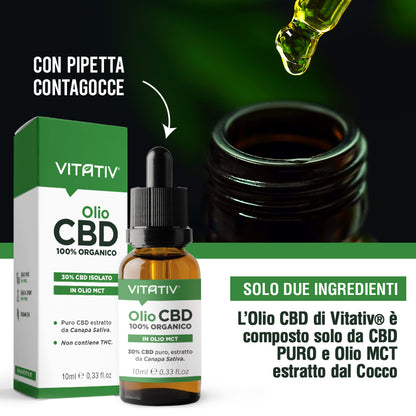 CBD 30% in Olio MCT | 10ml