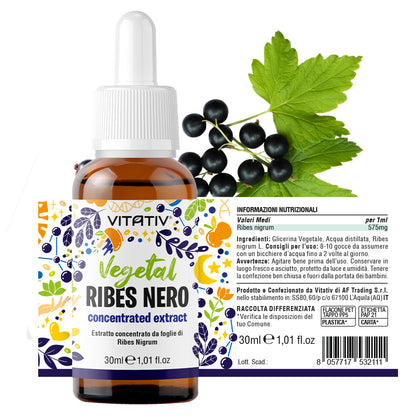 Estratto di Ribes Nero | 100% Vegetale 30ml