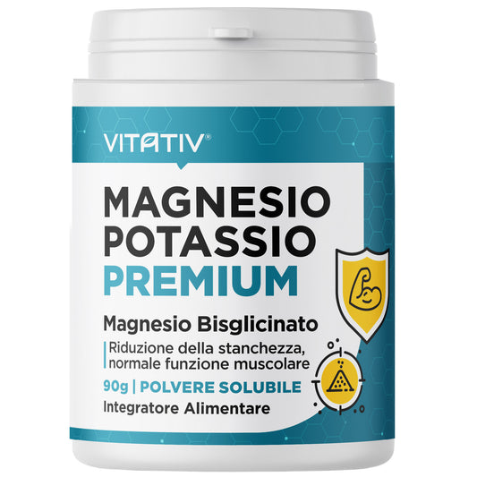Magnesio Potassio Premium 90g 30 Porzioni