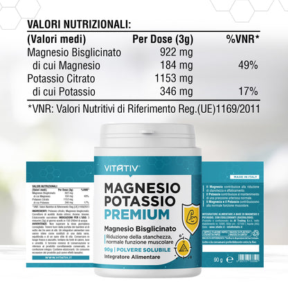 Magnesio Potassio Premium