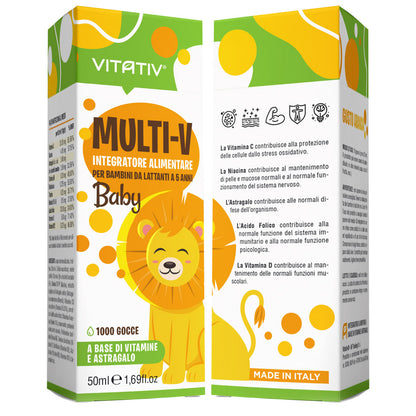 MULTI-V BABY | 50ml - 1000gocce