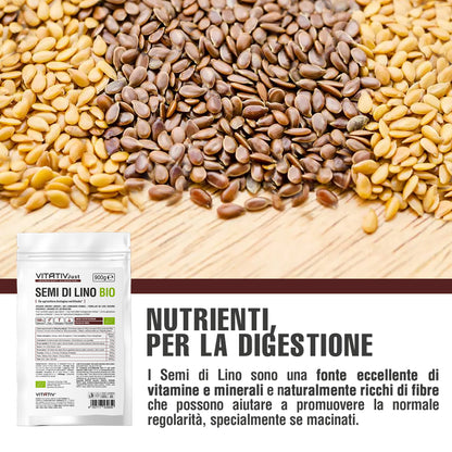 Semi di Lino Bruni BIO | 900g