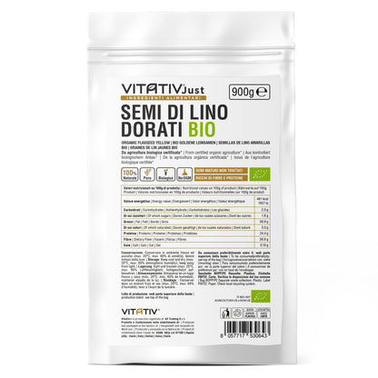Semi di Lino Dorati BIO | 900g