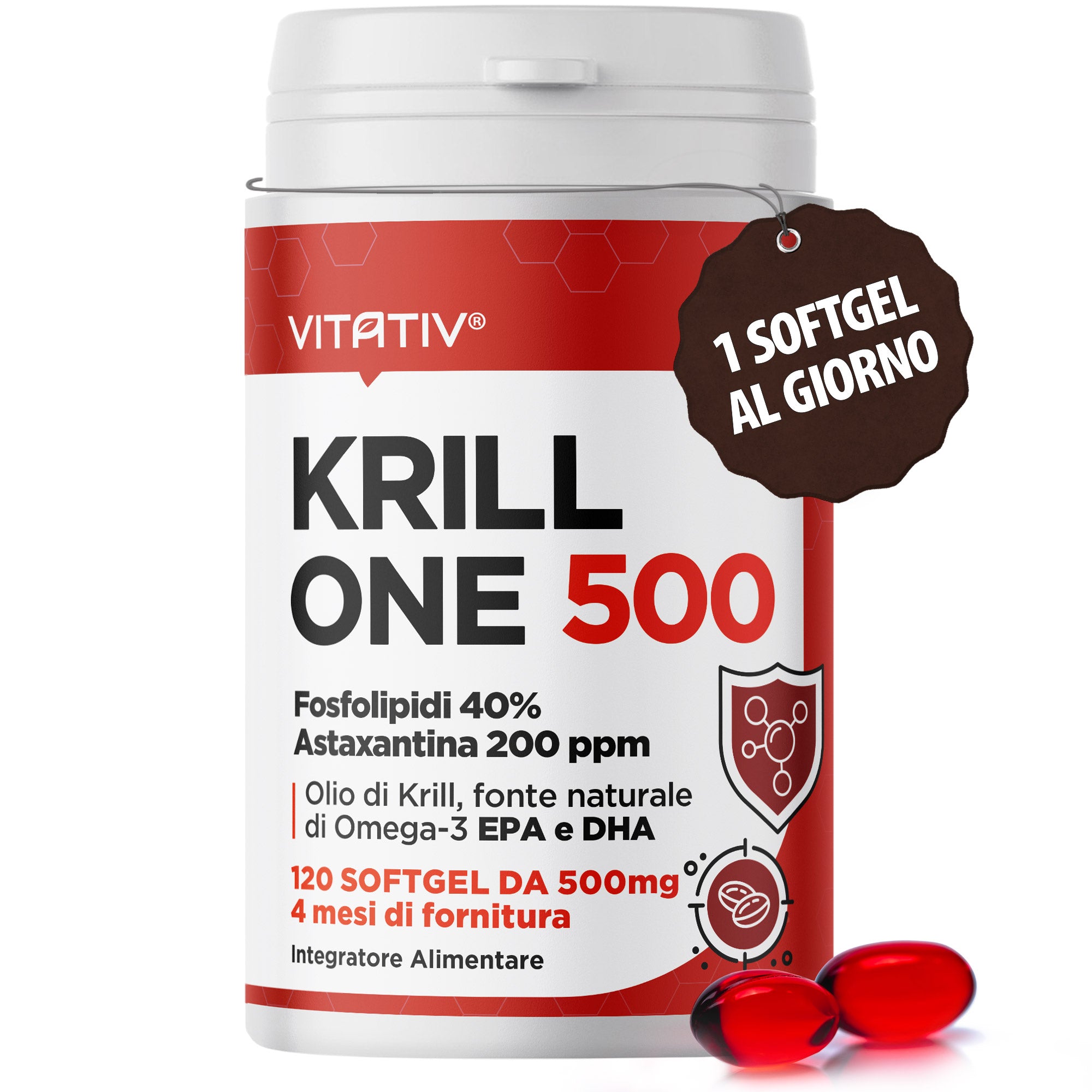 Olio di Krill in capsule molli