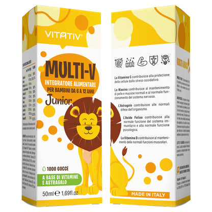 MULTI-V JUNIOR | 50ml - 1000gocce